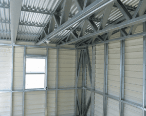 Accusteel Truss Roof Section
