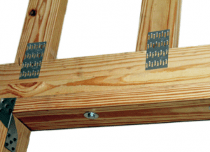 Bolt Connection to Double Top Plate