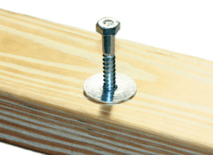 4” Bottom Plate Bolt Connection