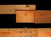 Mortise Splice and Bolted Skid
